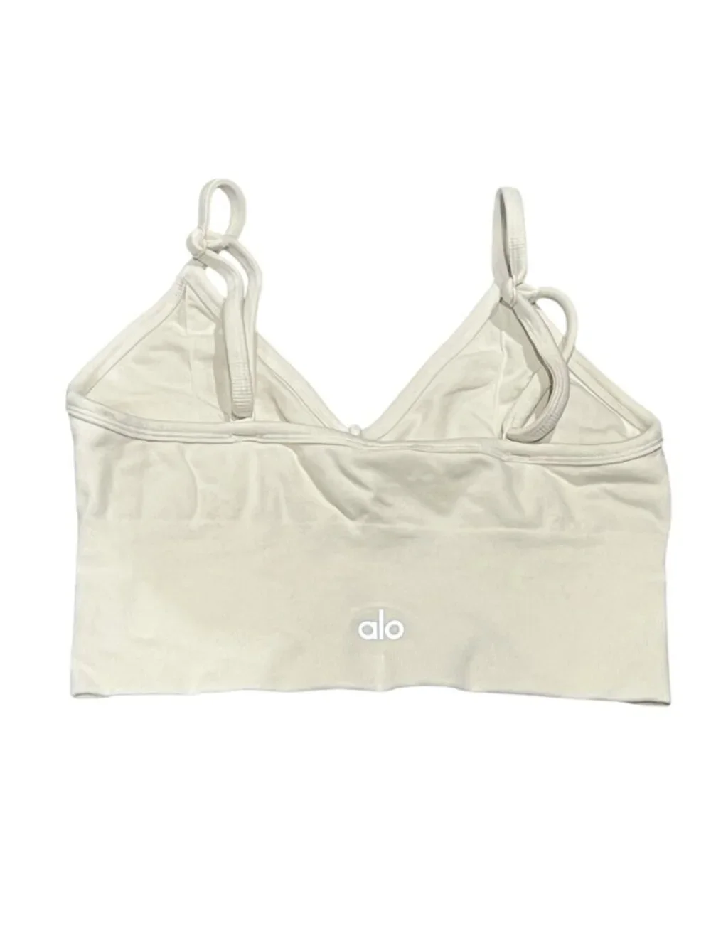ALO Yoga Seamless Delight Bralette in Ivory